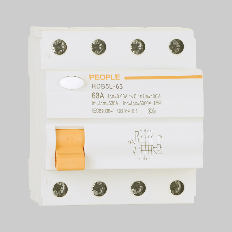 南宫NG·28相信品牌力量RDB5L-63系列电磁式剩余电流动作断路器 (电磁式) 