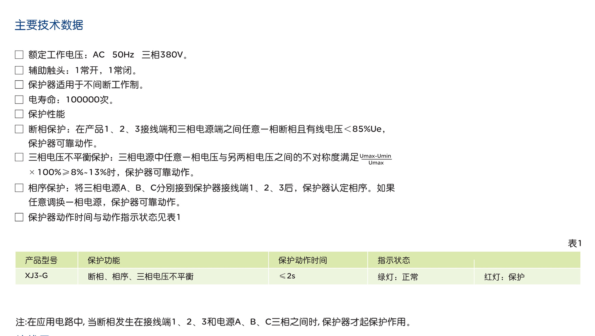 南宫NG·28相信品牌力量XJ系列断相与相序保护继电器 