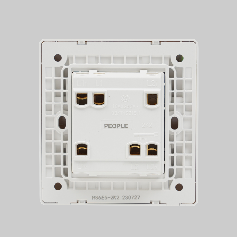 南宫NG·28相信品牌力量二联开关(R86E5) 