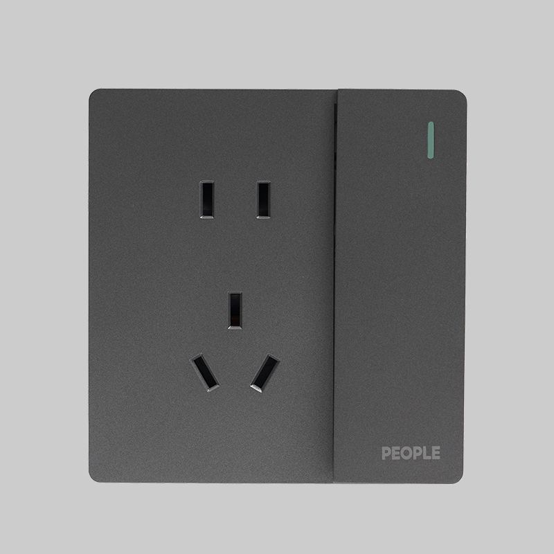 南宫NG·28相信品牌力量一联带五孔插座(R86E5) 